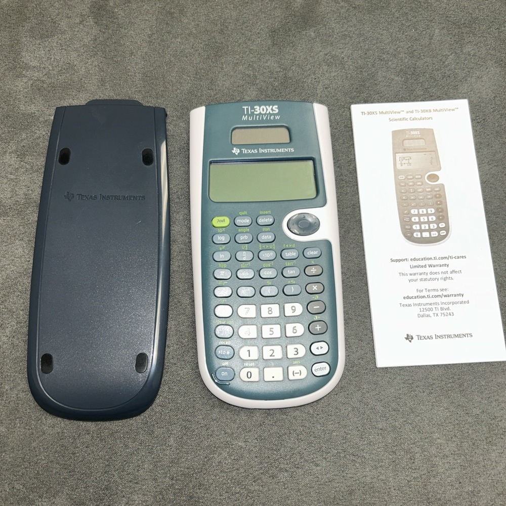 Texas Instruments TI-30XS MultiView Scientific Calculator - Blue‎ E2